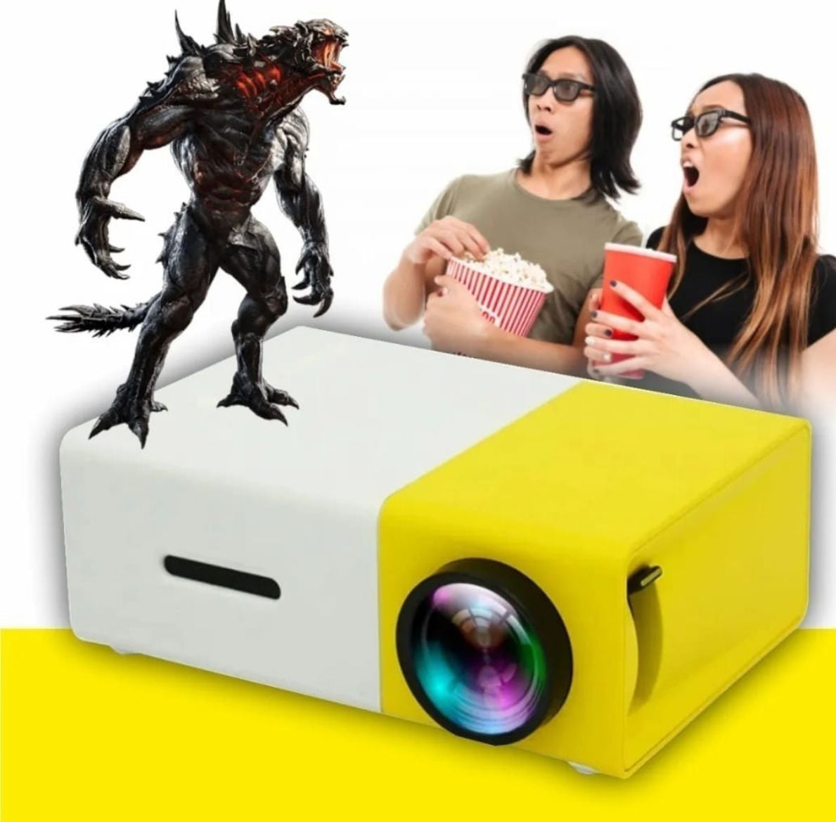 Mini Proyector Led Portatil