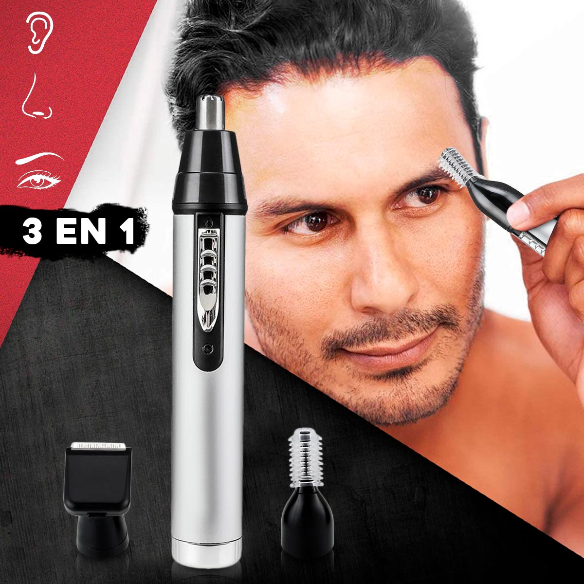 Maquina Afeitadora Electrica 3 En 1